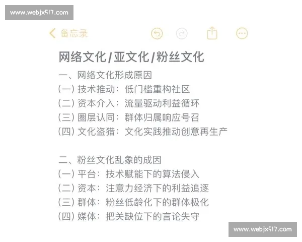 比赛粉丝文化的崛起与发展分析：从偶像到热衷群体的转变